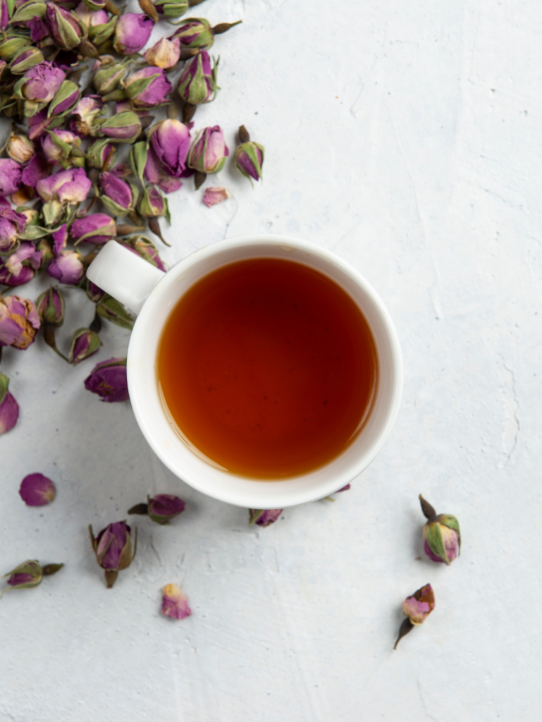 health benefits of rose tea