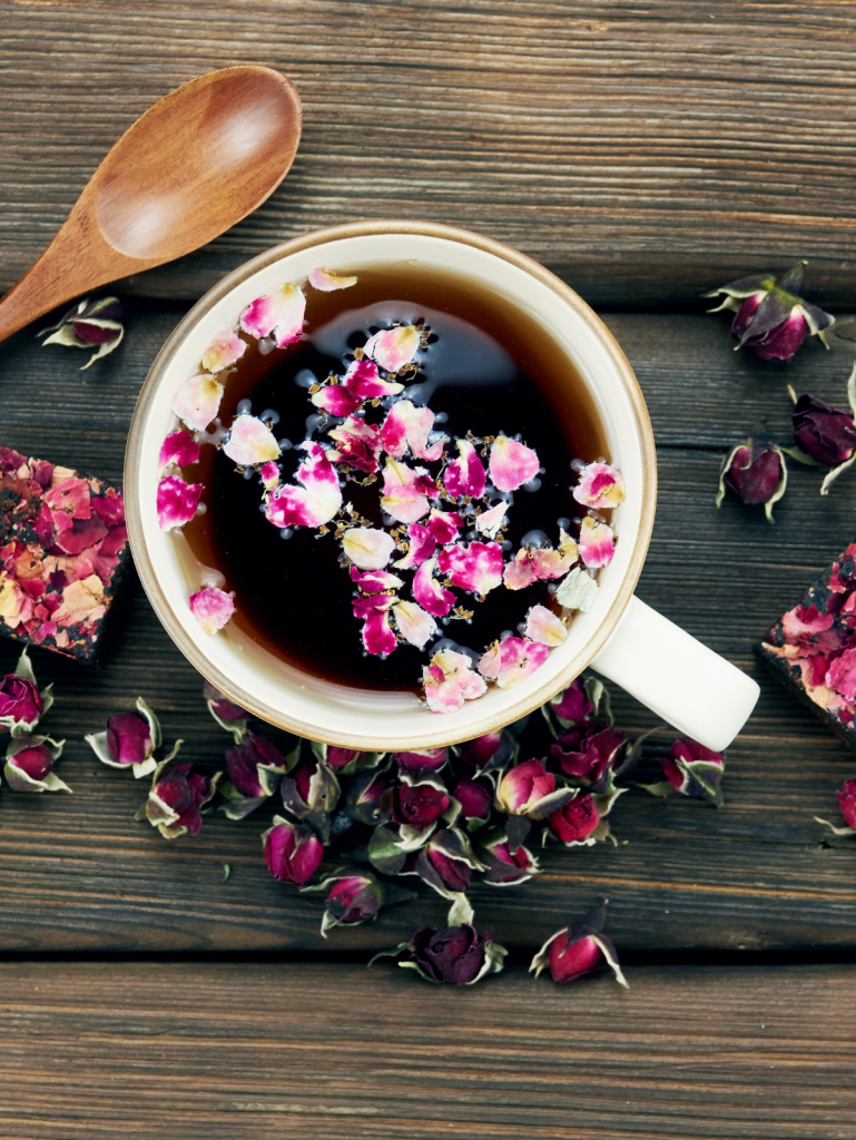 health benefits of rose tea